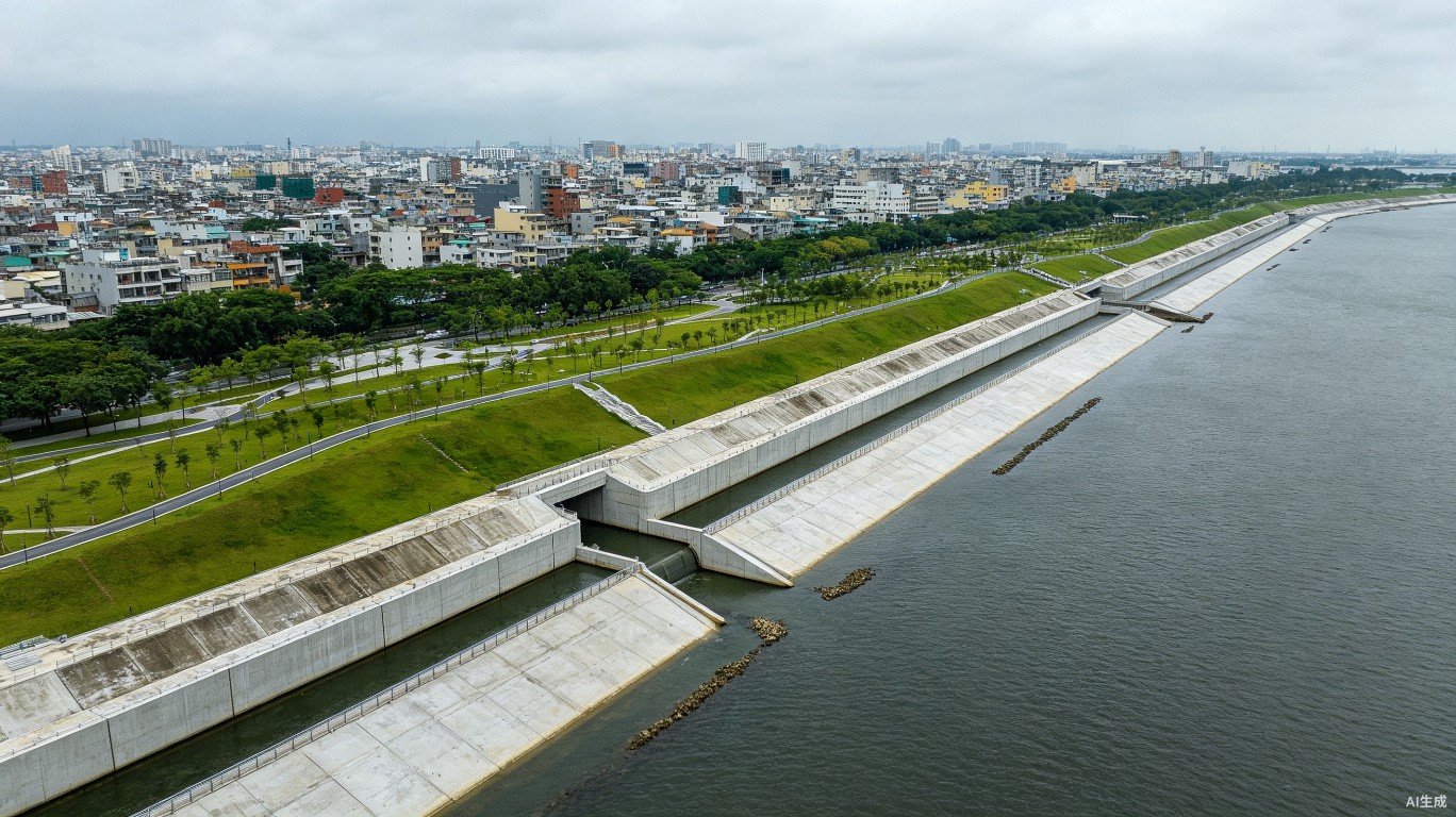 城市防洪堤防工程